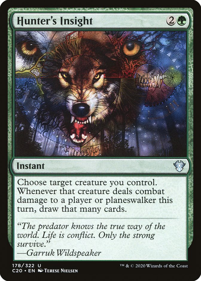 Hunter's Insight [Commander 2020] | Exor Games Truro