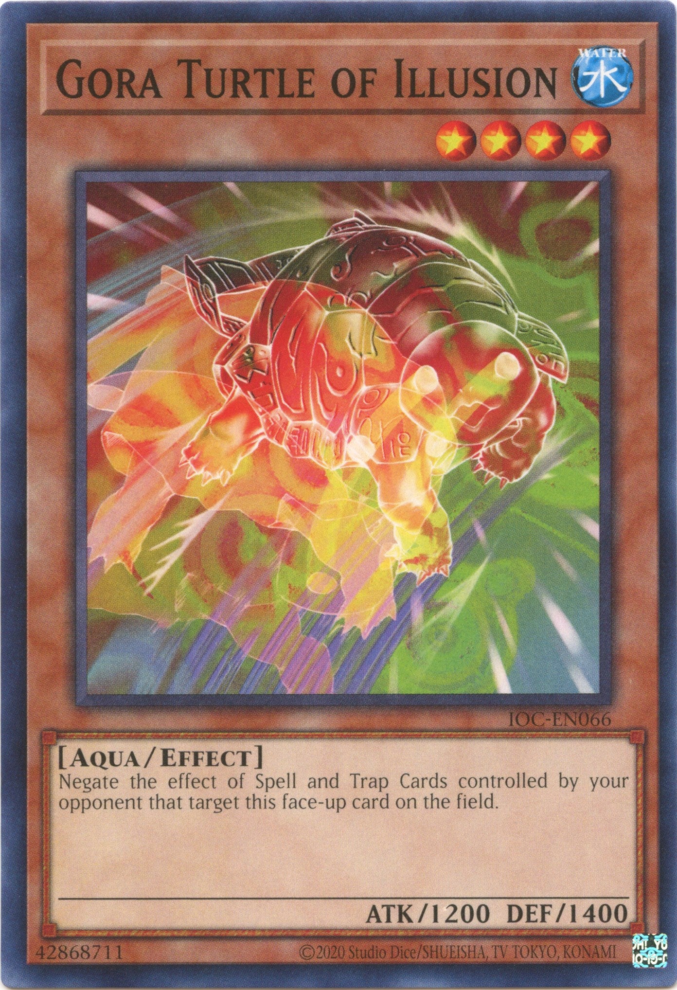 Gora Turtle of Illusion (25th Anniversary) [IOC-EN066] Common | Exor Games Truro