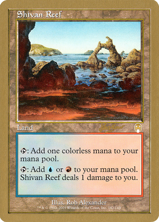 Shivan Reef (Sim Han How) [World Championship Decks 2002] | Exor Games Truro
