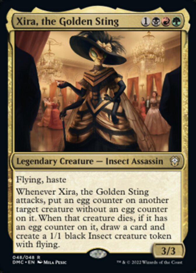 Xira, the Golden Sting [Dominaria United Commander] | Exor Games Truro