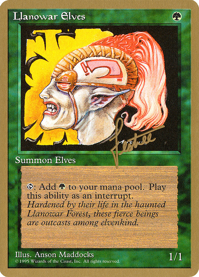 Llanowar Elves (Bertrand Lestree) [Pro Tour Collector Set] | Exor Games Truro