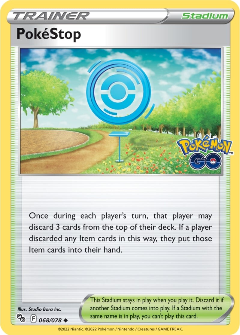 PokeStop (068/078) [Pokémon GO] | Exor Games Truro