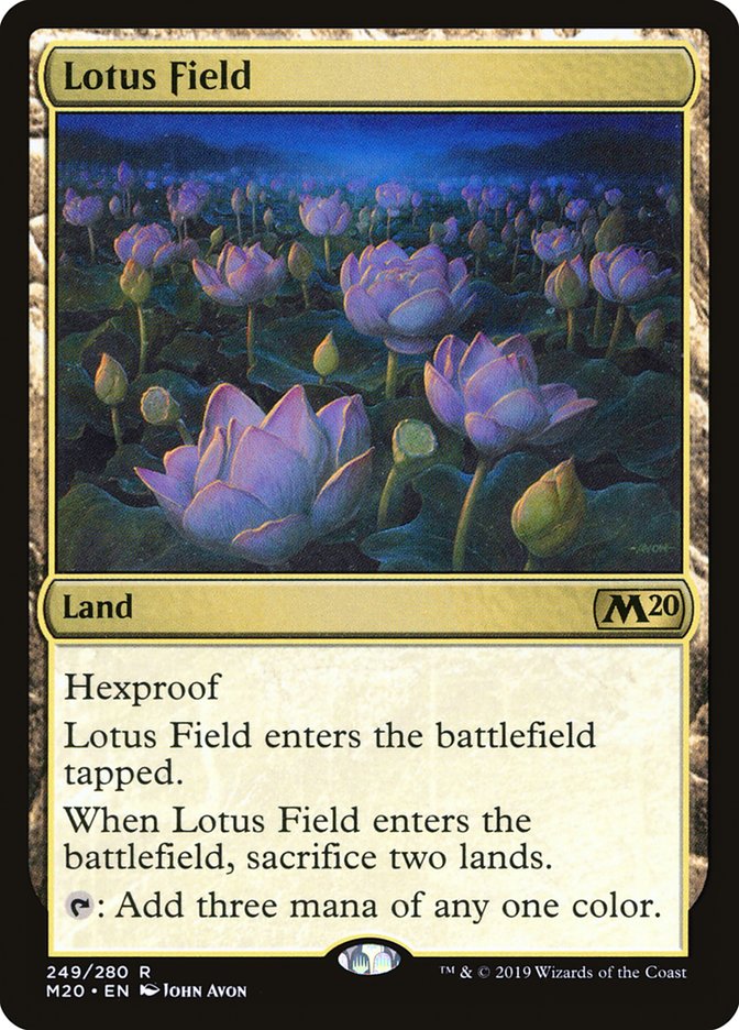 Lotus Field [Core Set 2020] | Exor Games Truro