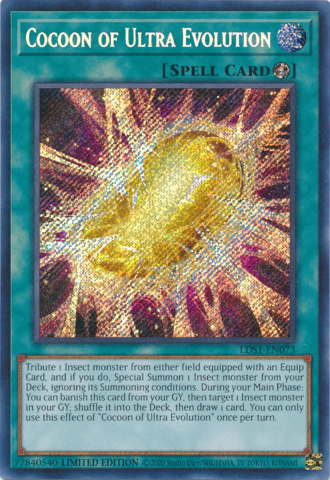 Cocoon of Ultra Evolution [LDS1-EN073] Secret Rare | Exor Games Truro