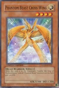 Phantom Beast Cross-Wing [GLD2-EN011] Common | Exor Games Truro