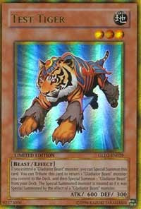 Test Tiger [GLD2-EN029] Ultra Rare | Exor Games Truro
