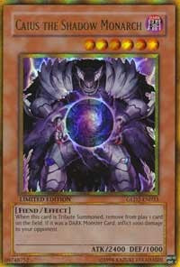 Caius the Shadow Monarch [GLD2-EN033] Ultra Rare | Exor Games Truro