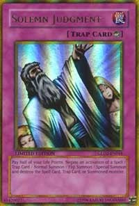 Solemn Judgment [GLD2-EN044] Ultra Rare | Exor Games Truro