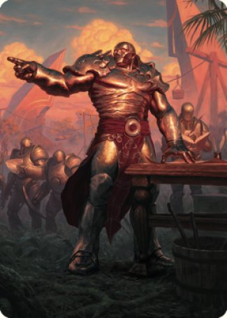 Karn, Living Legacy Art Card 1 [Dominaria United Art Series] | Exor Games Truro