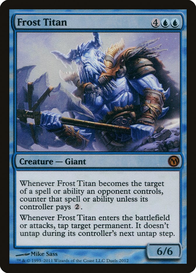 Frost Titan (Duels of the Planeswalkers Promos) [Duels of the Planeswalkers Promos 2011] | Exor Games Truro