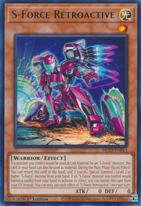 S-Force Retroactive [MP23-EN013] Rare | Exor Games Truro
