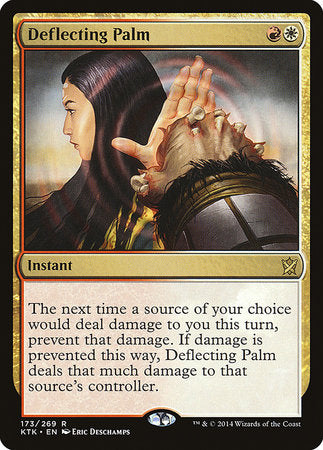 Deflecting Palm [Khans of Tarkir] | Exor Games Truro