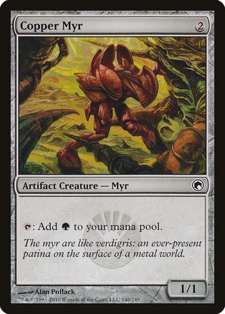 Copper Myr [Scars of Mirrodin] | Exor Games Truro