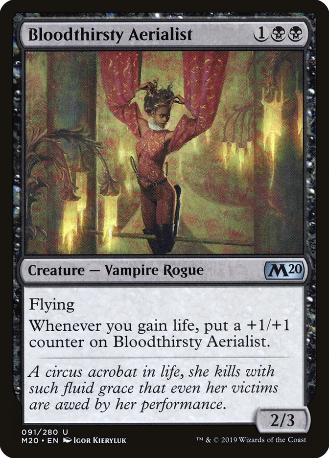 Bloodthirsty Aerialist [Core Set 2020] | Exor Games Truro