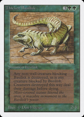 Thicket Basilisk [Unlimited Edition] | Exor Games Truro