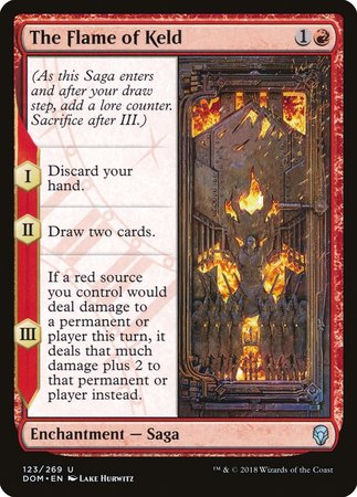 The Flame of Keld [Dominaria] | Exor Games Truro