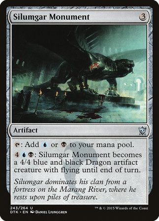 Silumgar Monument [Dragons of Tarkir] | Exor Games Truro