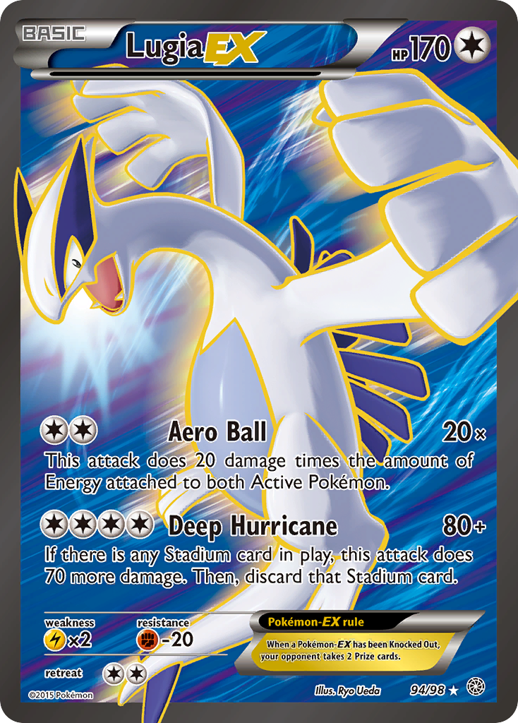 Lugia EX (94/98) [XY: Ancient Origins] | Exor Games Truro