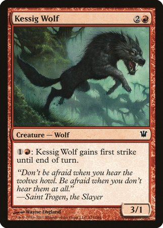 Kessig Wolf [Innistrad] | Exor Games Truro