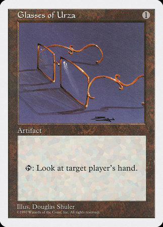 Glasses of Urza [Fifth Edition] | Exor Games Truro