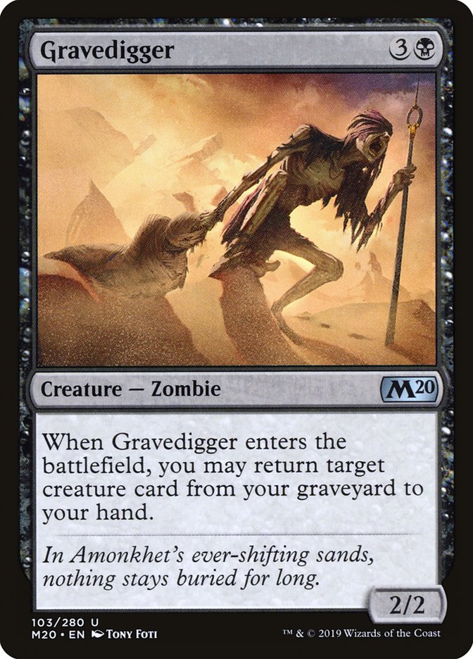 Gravedigger [Core Set 2020] | Exor Games Truro