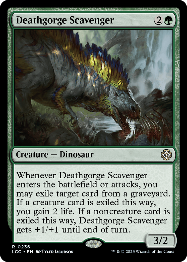 Deathgorge Scavenger [The Lost Caverns of Ixalan Commander] | Exor Games Truro