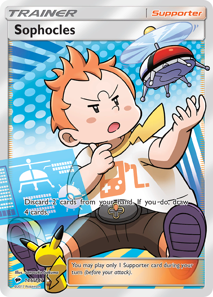 Sophocles (146/147) [Sun & Moon: Burning Shadows] | Exor Games Truro