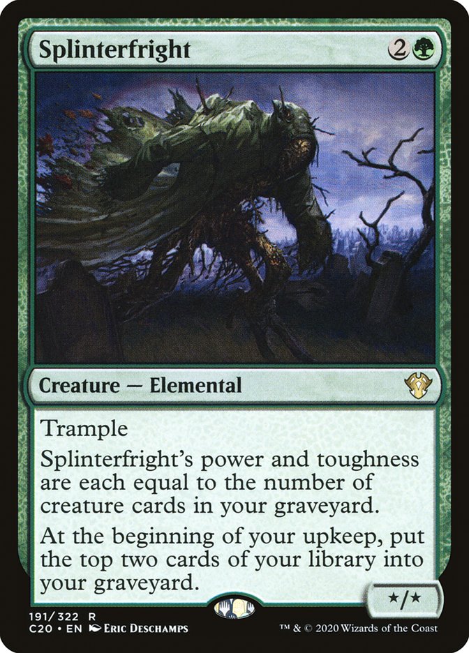 Splinterfright [Commander 2020] | Exor Games Truro
