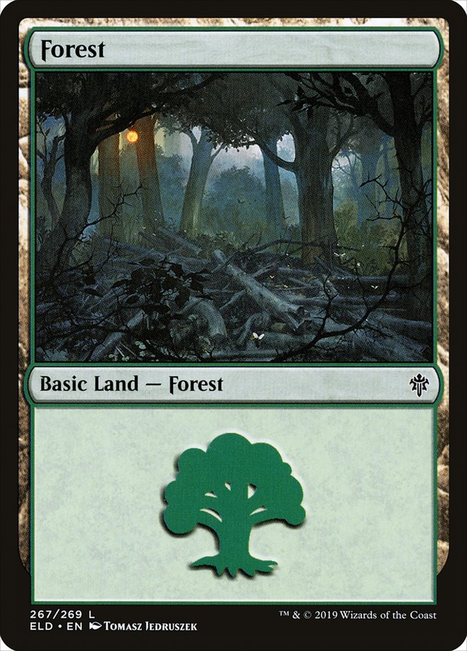 Forest (267) [Throne of Eldraine] | Exor Games Truro