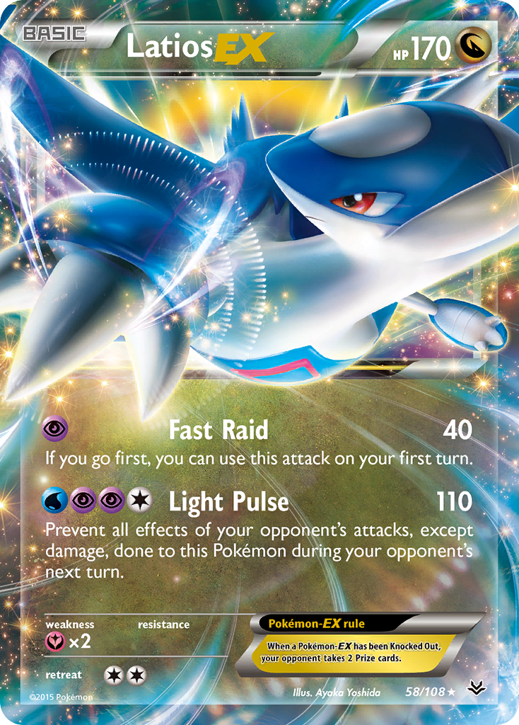 Latios EX (58/108) [XY: Roaring Skies] | Exor Games Truro