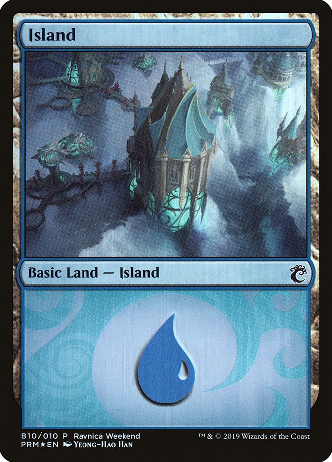 Island (B10) [Ravnica Allegiance Guild Kit] | Exor Games Truro