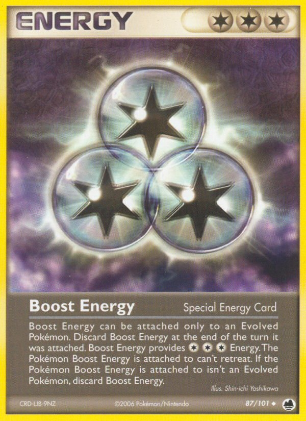 Boost Energy (87/101) [EX: Dragon Frontiers] | Exor Games Truro