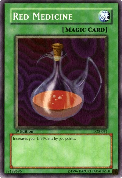Red Medicine [LOB-054] Common | Exor Games Truro
