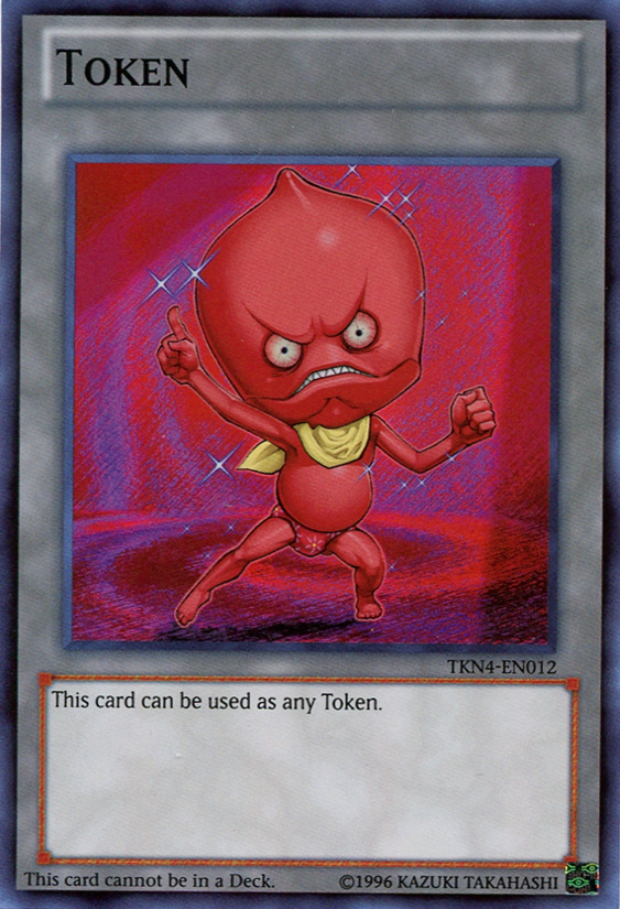 Ojama Token (Red) [TKN4-EN012] Super Rare | Exor Games Truro