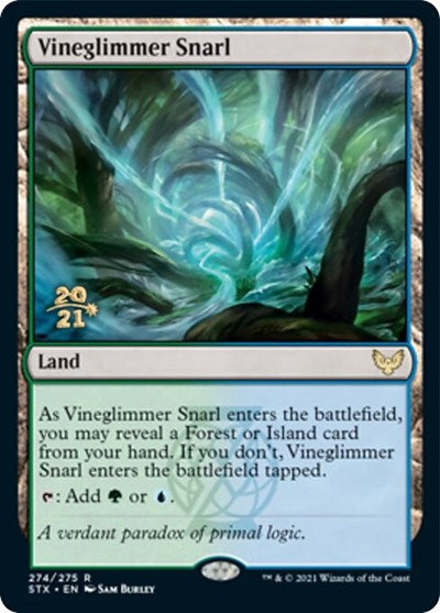 Vineglimmer Snarl [Strixhaven: School of Mages Prerelease Promos] | Exor Games Truro