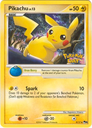 Pikachu (9/17) (Pokemon Day) [POP Series 6] | Exor Games Truro