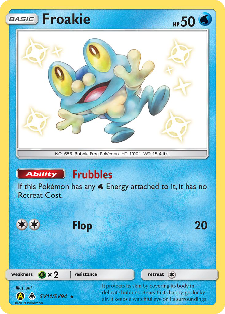 Froakie (SV11/SV94) [Sun & Moon: Hidden Fates - Shiny Vault] | Exor Games Truro