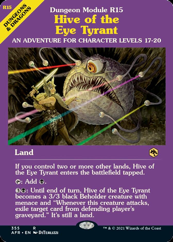 Hive of the Eye Tyrant (Dungeon Module) [Dungeons & Dragons: Adventures in the Forgotten Realms] | Exor Games Truro