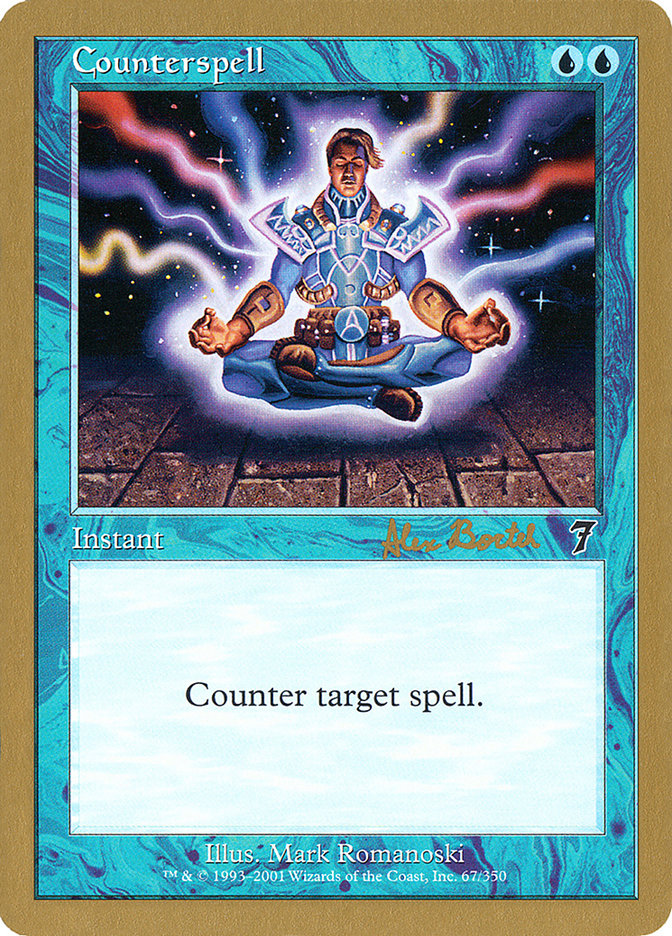 Counterspell (Alex Borteh) (7ED) [World Championship Decks 2001] | Exor Games Truro