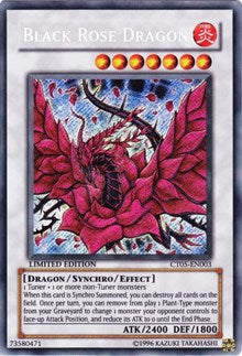 Black Rose Dragon [CT05-EN003] Secret Rare | Exor Games Truro