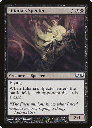 Liliana's Specter [Magic 2011] | Exor Games Truro