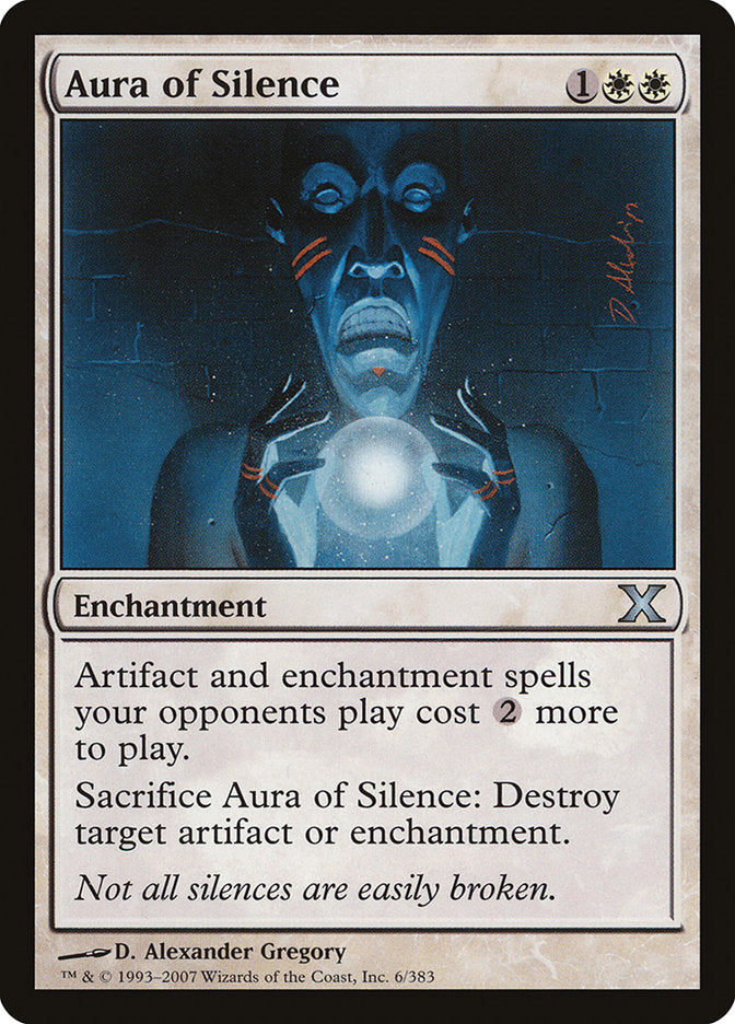 Aura of Silence [Tenth Edition] | Exor Games Truro