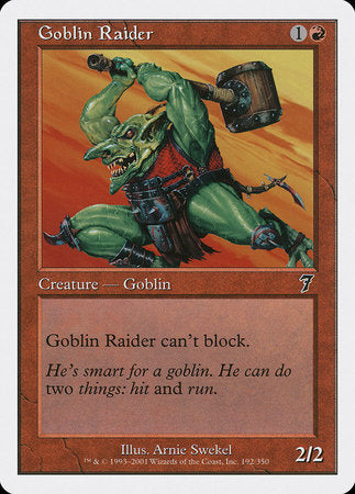 Goblin Raider [Seventh Edition] | Exor Games Truro