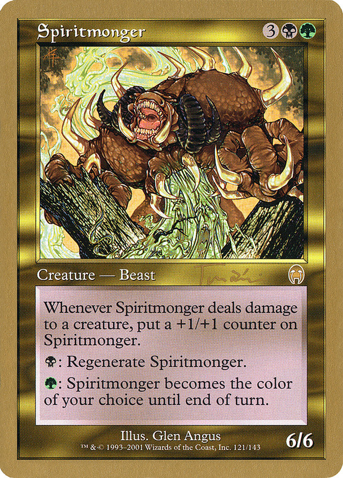 Spiritmonger (Jan Tomcani) [World Championship Decks 2001] | Exor Games Truro