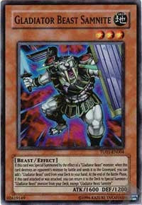 Gladiator Beast Samnite [TU01-EN004] Super Rare | Exor Games Truro