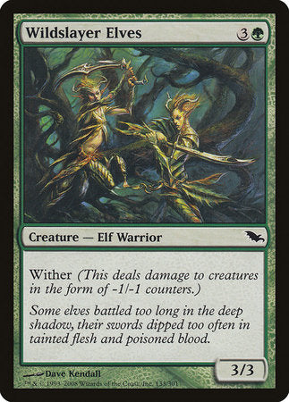 Wildslayer Elves [Shadowmoor] | Exor Games Truro