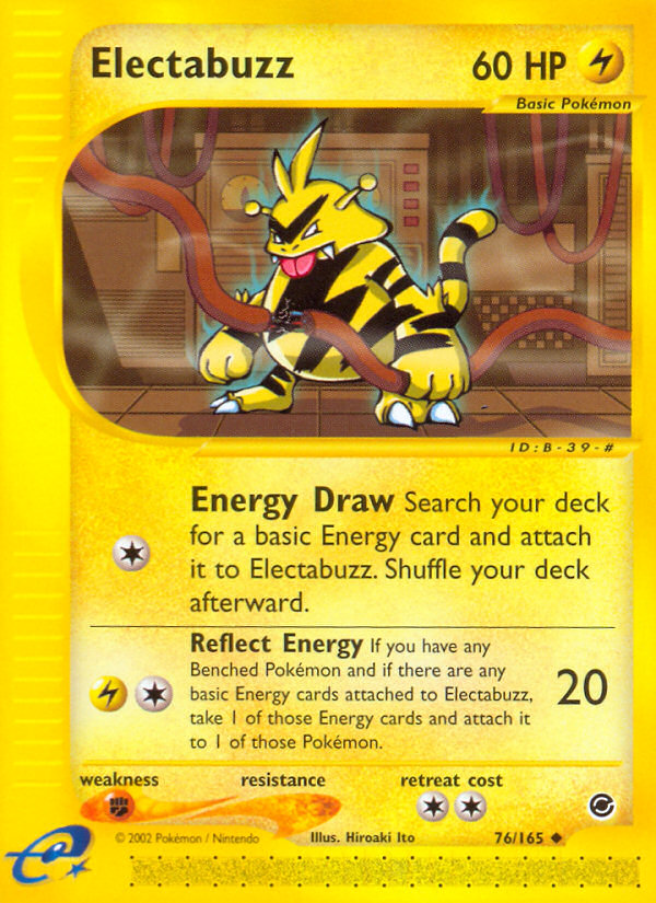 Electabuzz (76/165) [Expedition: Base Set] | Exor Games Truro