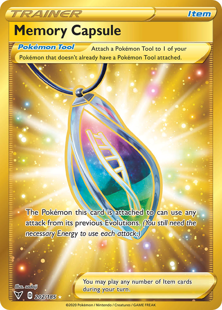 Memory Capsule (202/185) [Sword & Shield: Vivid Voltage] | Exor Games Truro