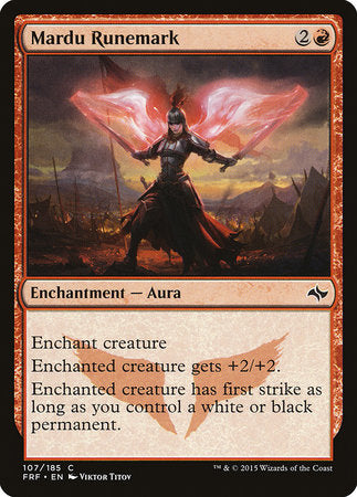Mardu Runemark [Fate Reforged] | Exor Games Truro