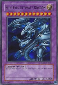 Blue-Eyes Ultimate Dragon [DLG1-EN001] Super Rare | Exor Games Truro